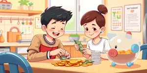 Educação Financeira Infantil: Preparando os Filhos Para o Sucesso